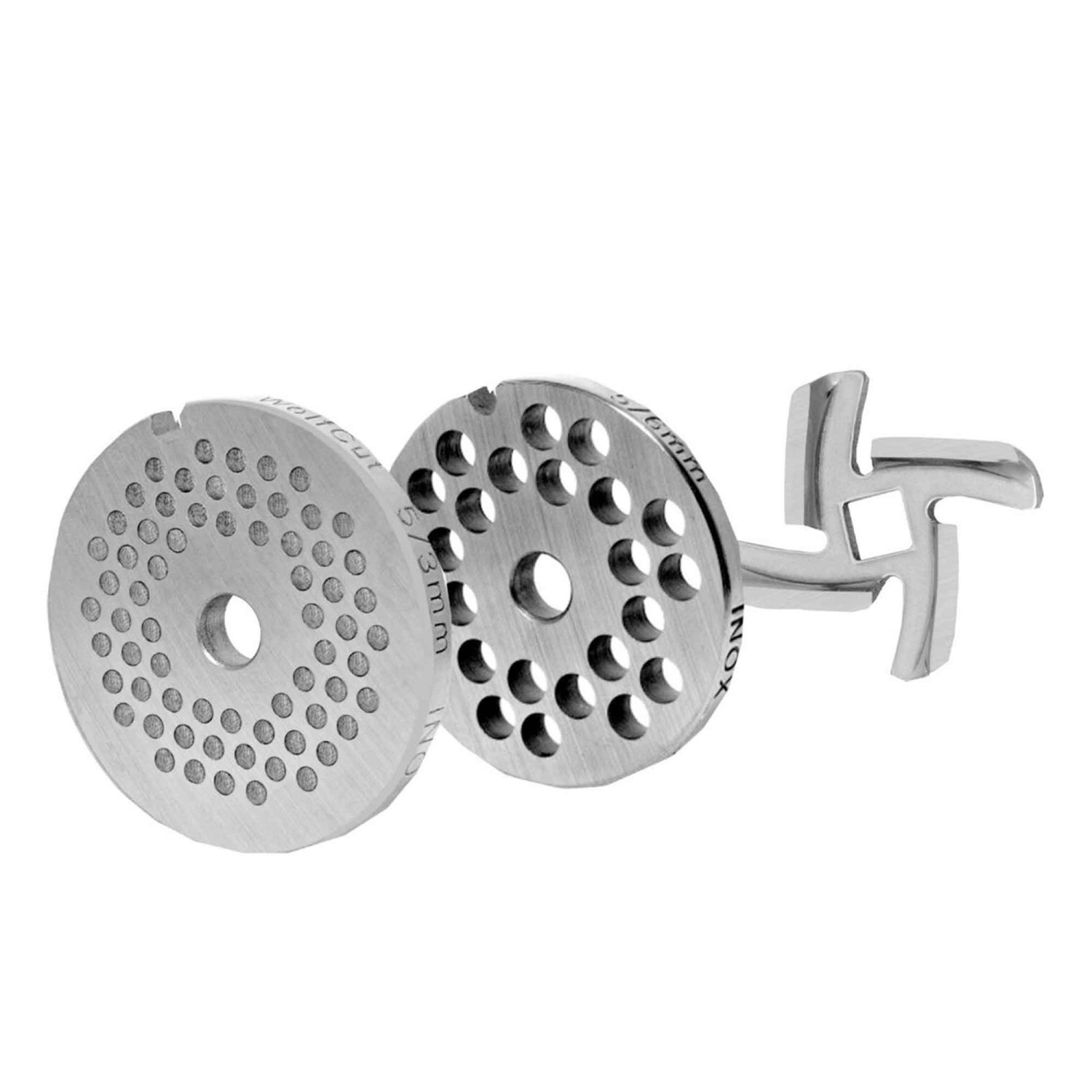 K h accessories 5MM KNIFE FOR MEAT GRINDER DOUBLE SIDE — 2