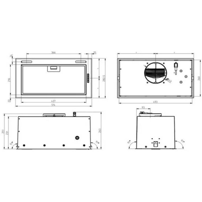 Elica FOLD BL MAT A 52 — 4