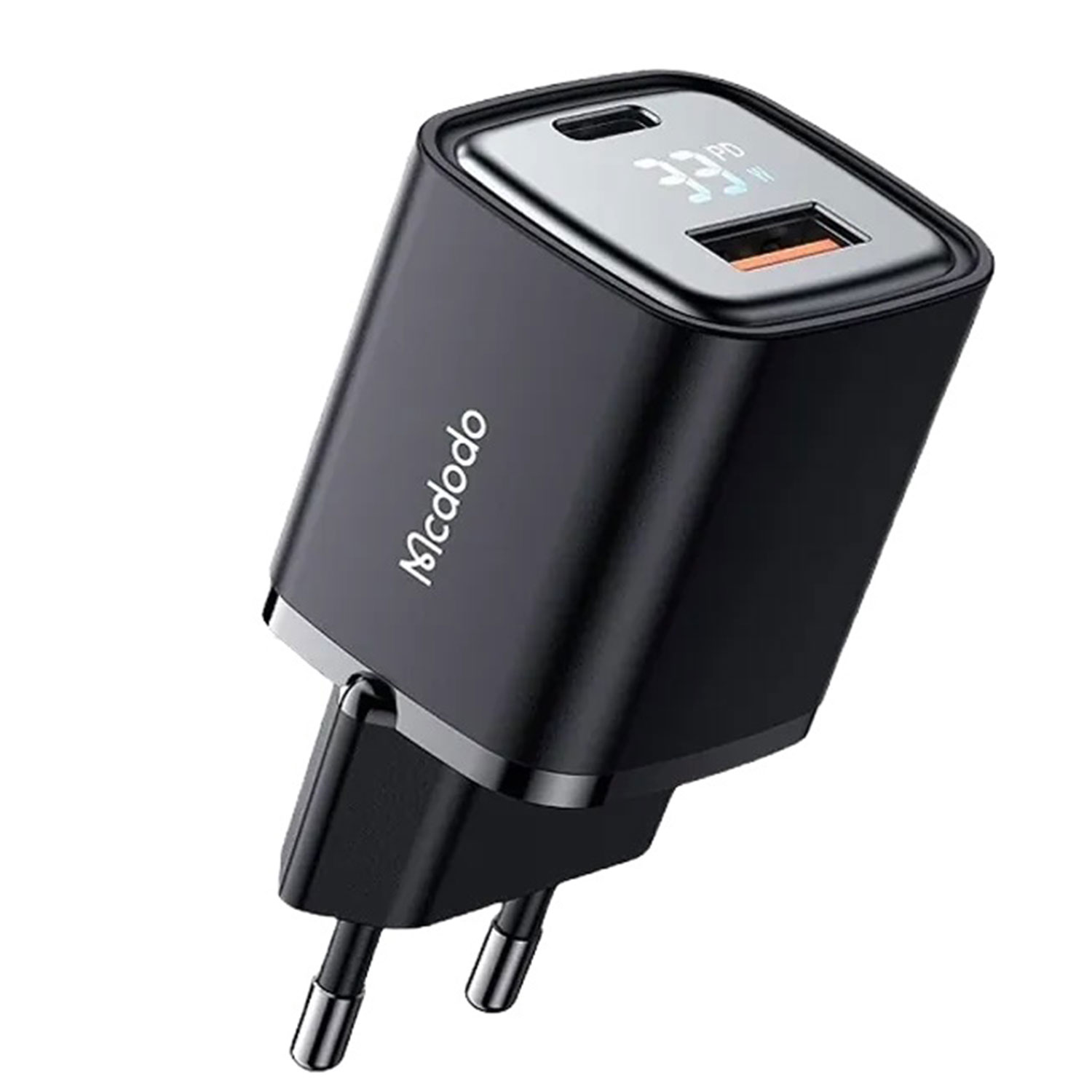 Power adapter MCDODO 1C 1A Digital Display Fast Charger CH-1701 33W — 3