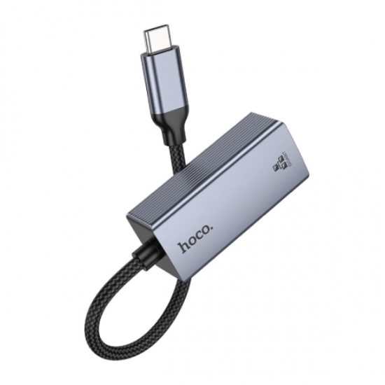 Hoco UA37 Type-C Ethernet Adapter ps Metal — 6