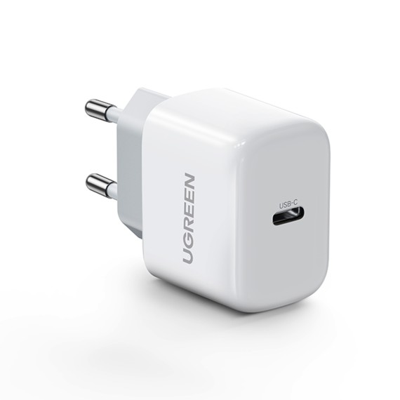 Power adapter UGREEN CD241 Mini USB-C PD 10220 20W — 3