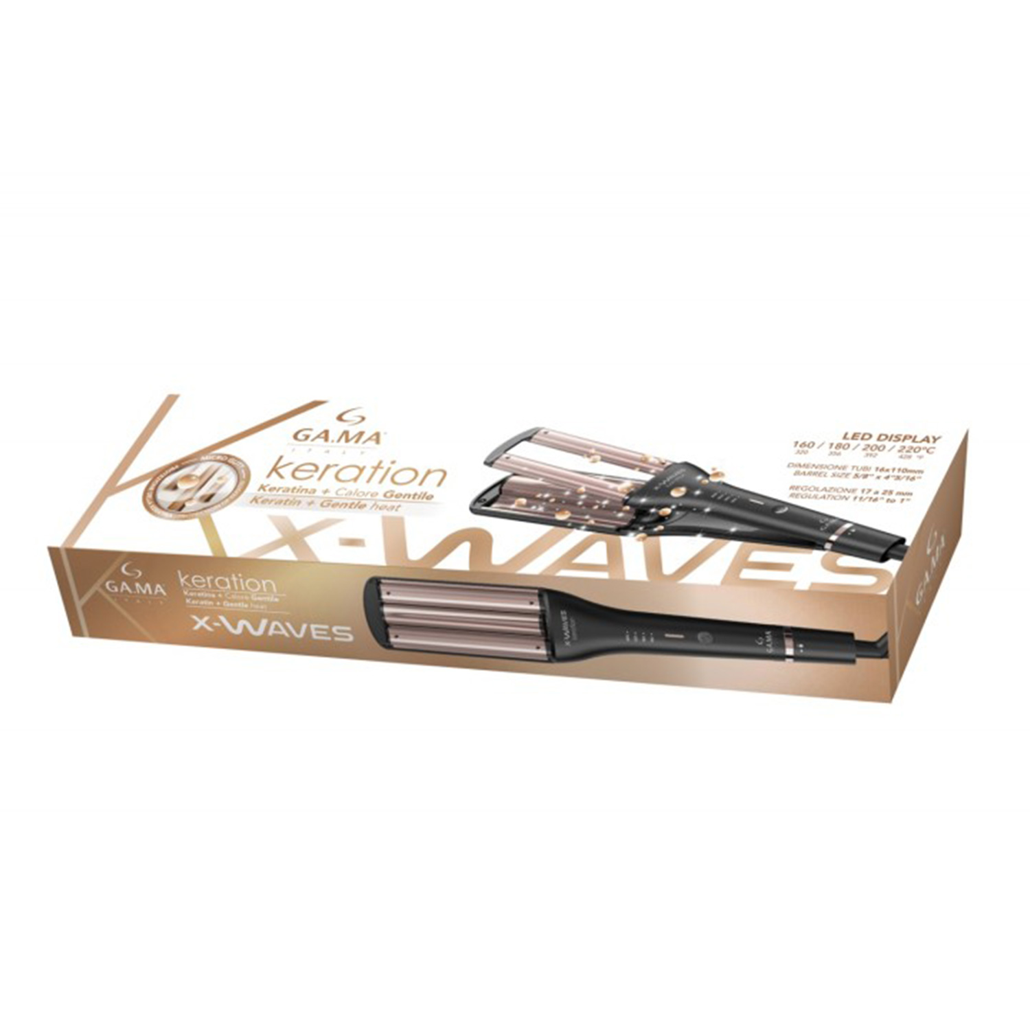 Hair styler GA.MA X-WAVES LED GC4010 — 6