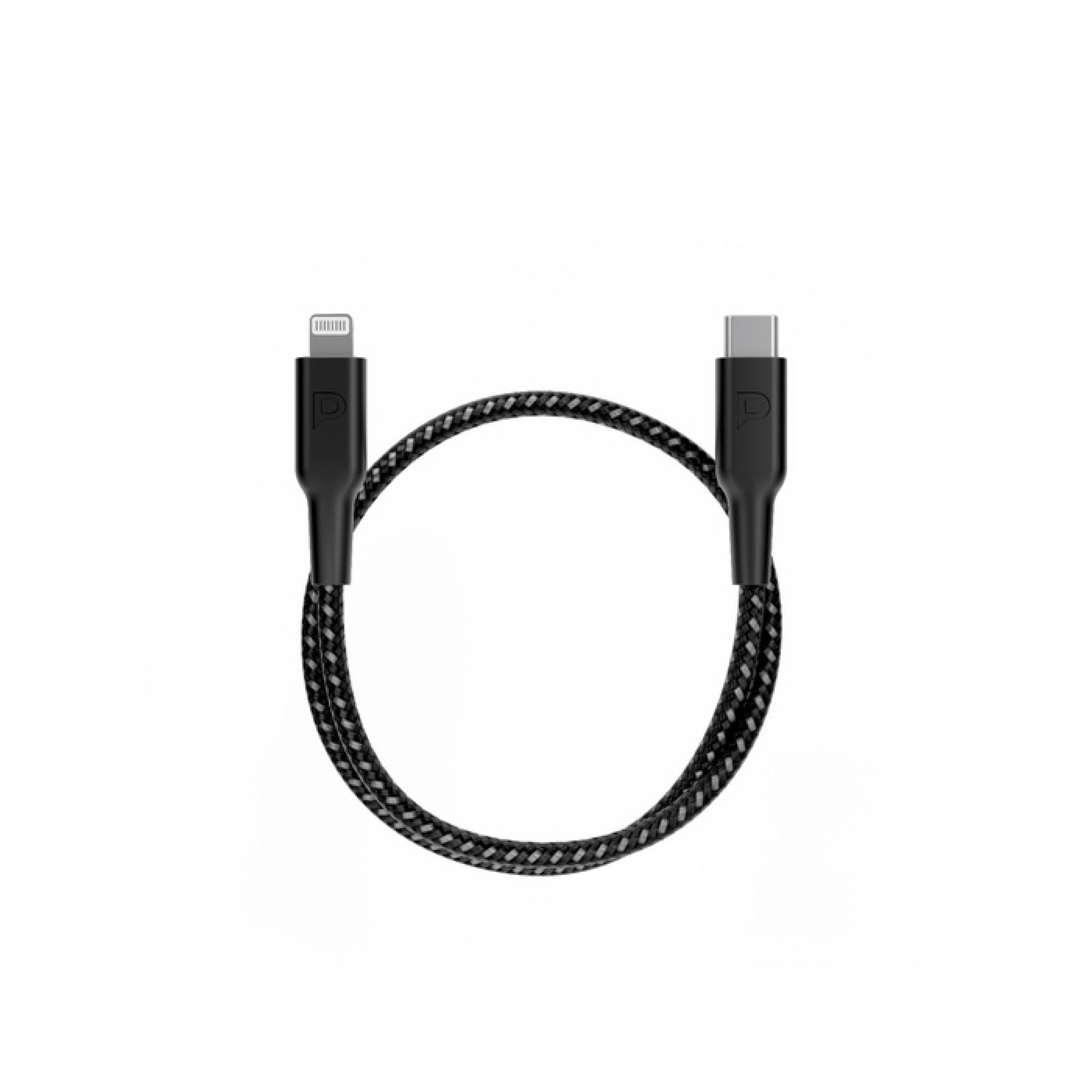 Cable Powerology PC019 USB-C to Lightning MFI Braided — 2