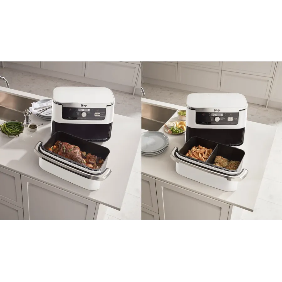 Ninja AF500EUWH Air Fryer Foodi FlexDrawer Food Dual Zone 10 L N — 3