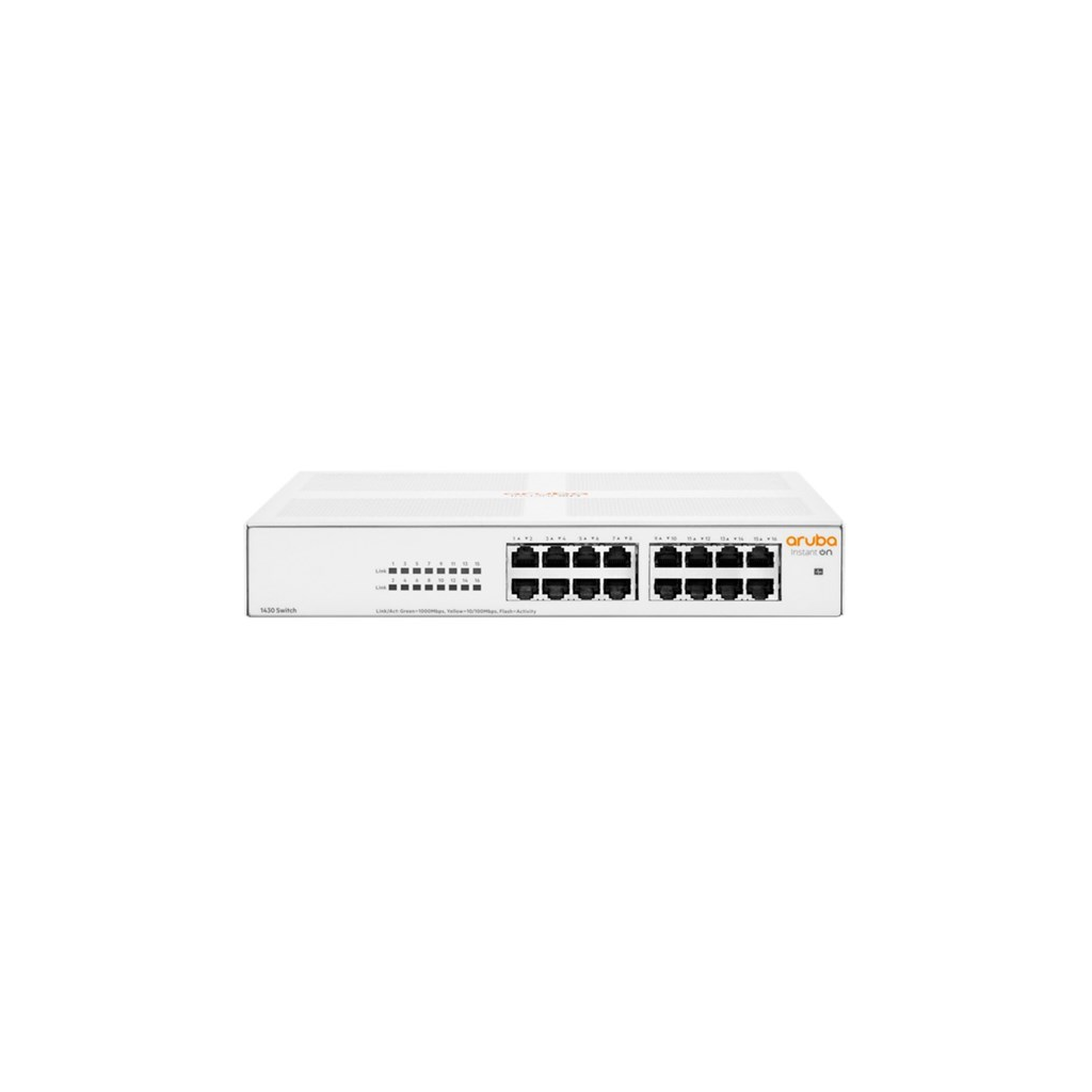 HPE Aruba IOn 1430 16G R8R47A 10 100 1000 16 port steel case