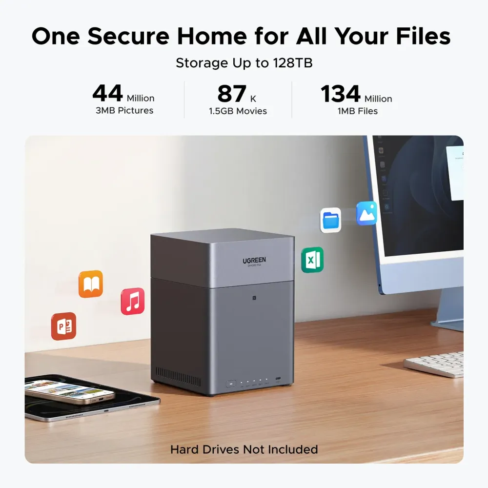UGREEN NASync DH4300 Plus — 3
