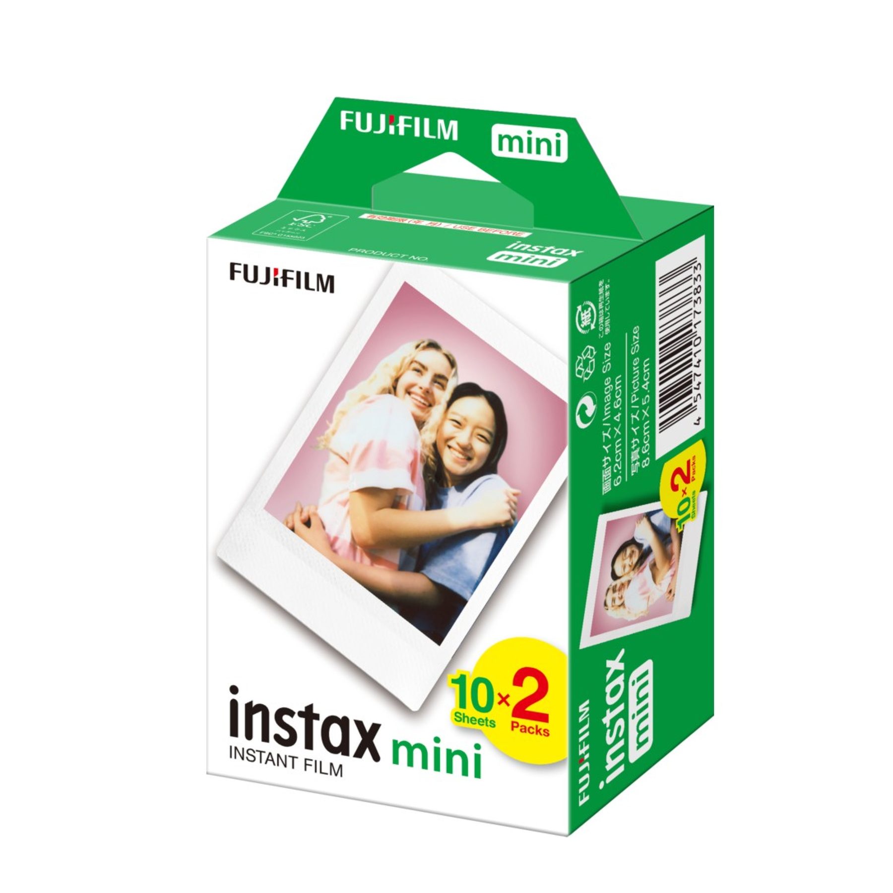 Fujifilm Instax Mini Twin Film 20 Sheets