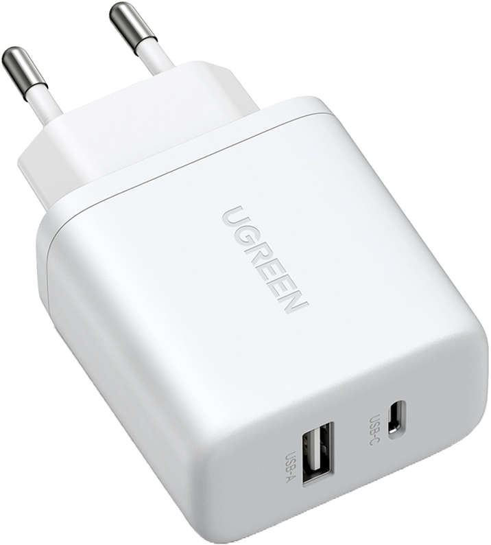 Fast charger UGREEN 2-Port 45310 20W — 2