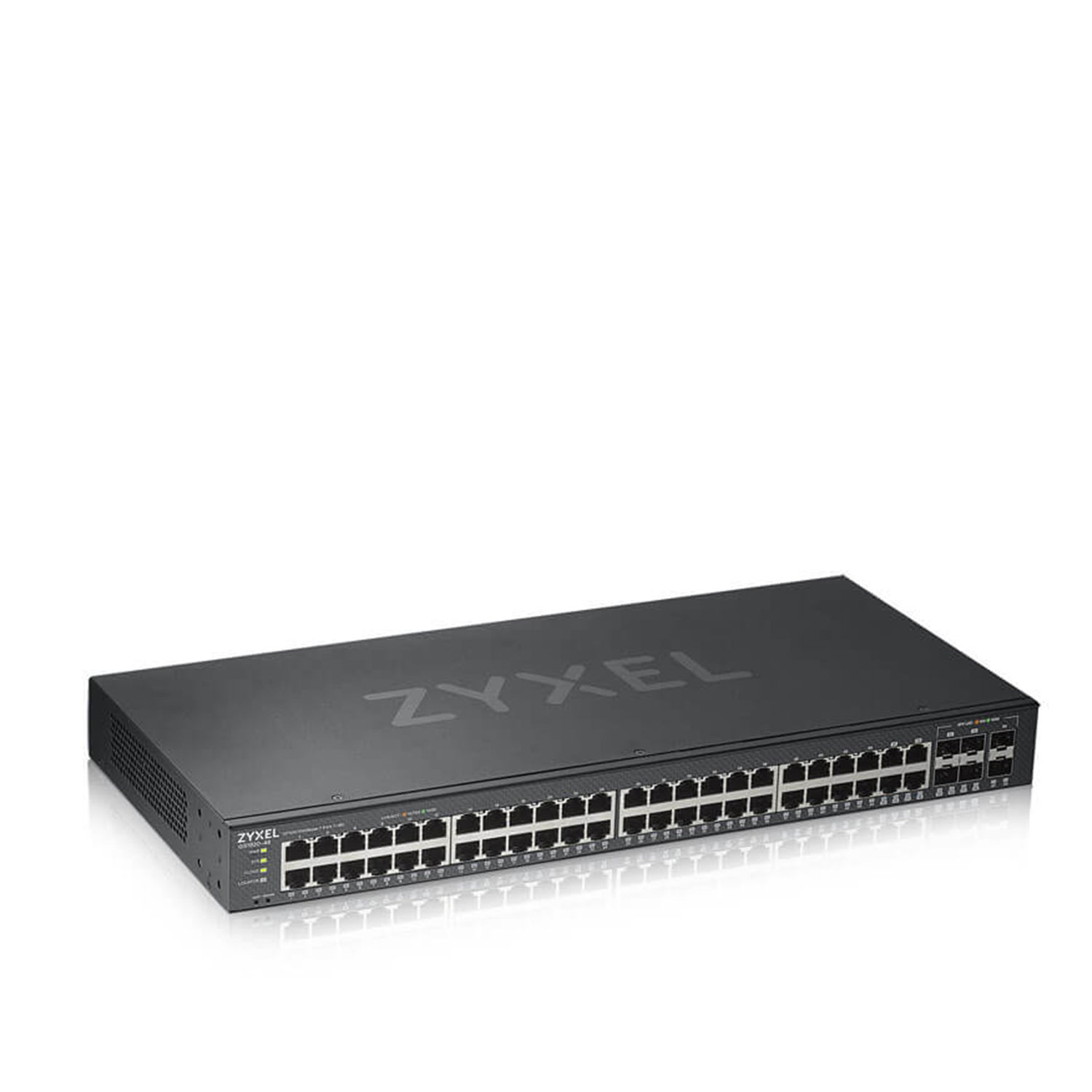 Network switch ZYXEL NebulaFlex GS1920-48V2 Smart L2 Gigabit 44xRJ-45 4x Combo SFP RJ-45 2xSFP Rack 19 GS1920-48V2-EU0101F — 2