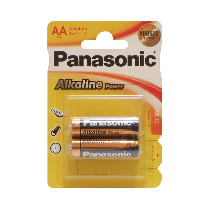 Battery LR6REB 2BPR 42259 3004 AAx2 Alcaline — 2