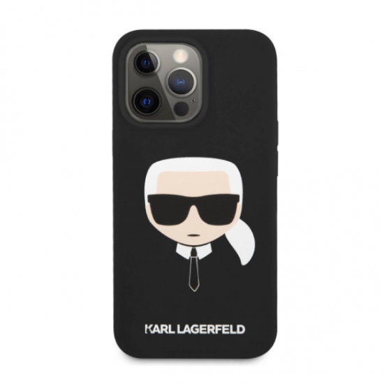 CG Mobile Karl Lagerfeld Liquid Silicone Karl s Head Case For iPhone 13 Pro Max — 3