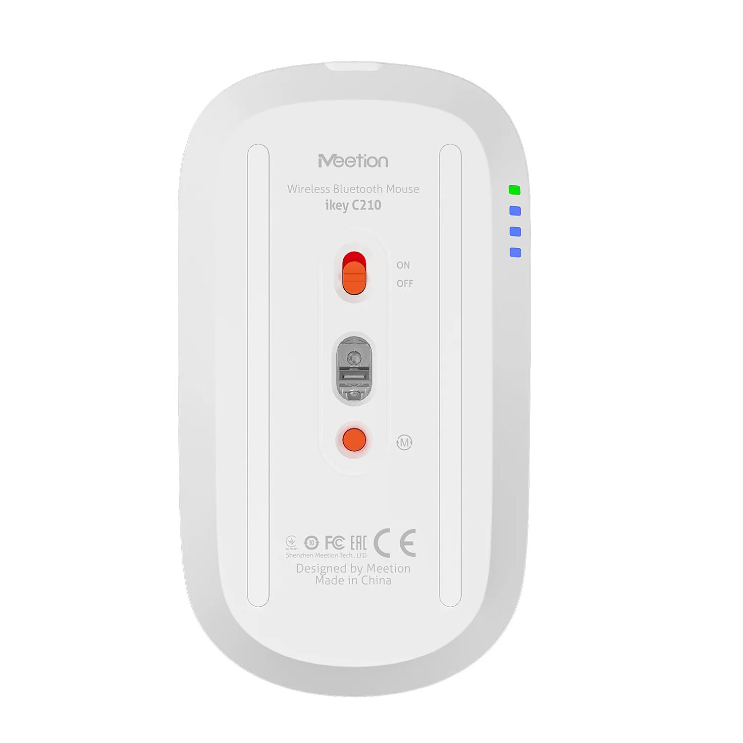 Keyboard MEETION iKey Wrls+BTUltra-thin Combo RU C210 — 15