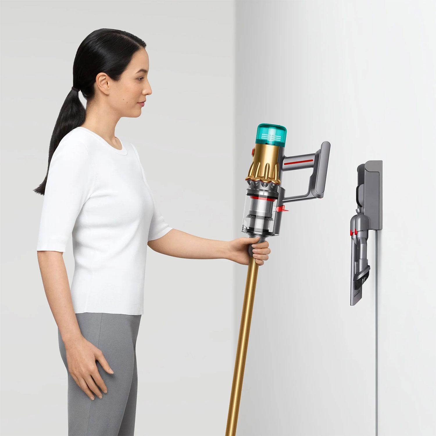 Cordless vacuum cleaner Dyson V12 DETECT SLIM ABSOLUTE GLDGLD 448072-01 — 8