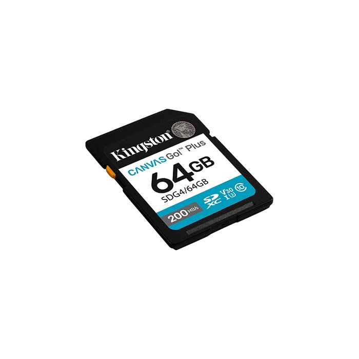 SDXC Canvas Go Plus 200R C10 UHS-I U3 V30 SDG4 — 2