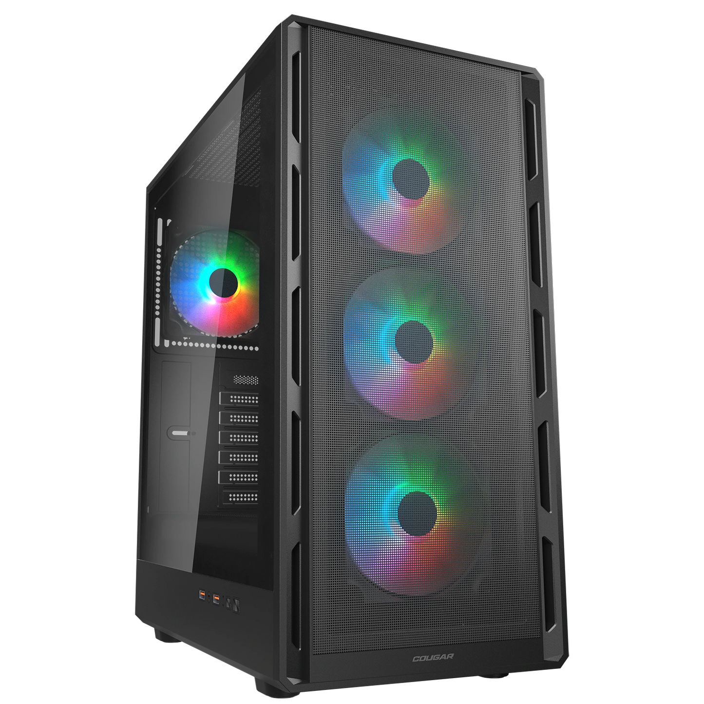 Cougar Airface PRO RGB ARGB MID Tower w o PSU ATX — 3