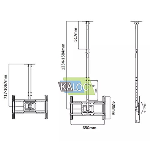 KALOC KLC-T70-15 TV Wall holder 32 -80 — 3