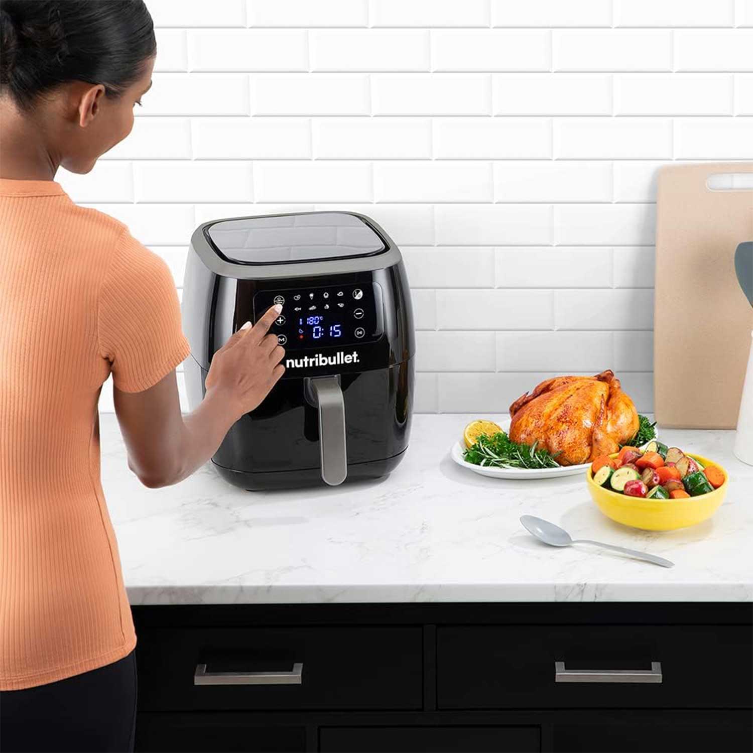 Air fryer NUTRIBULLET NBA071B XXL Digital — 12