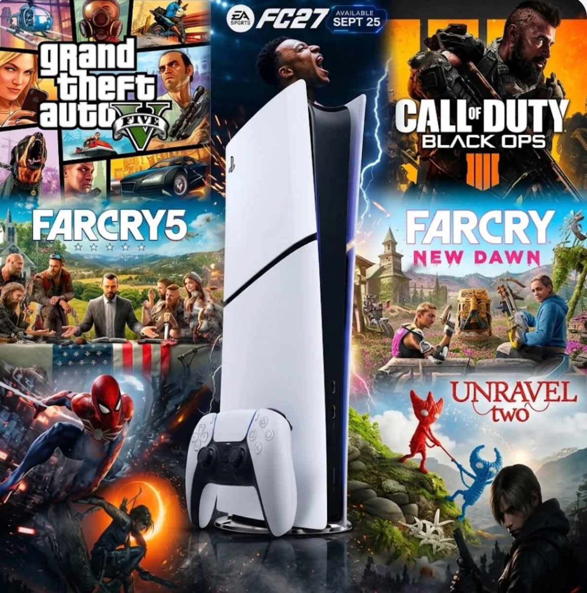 PS5 Slim EU FC27 Pack