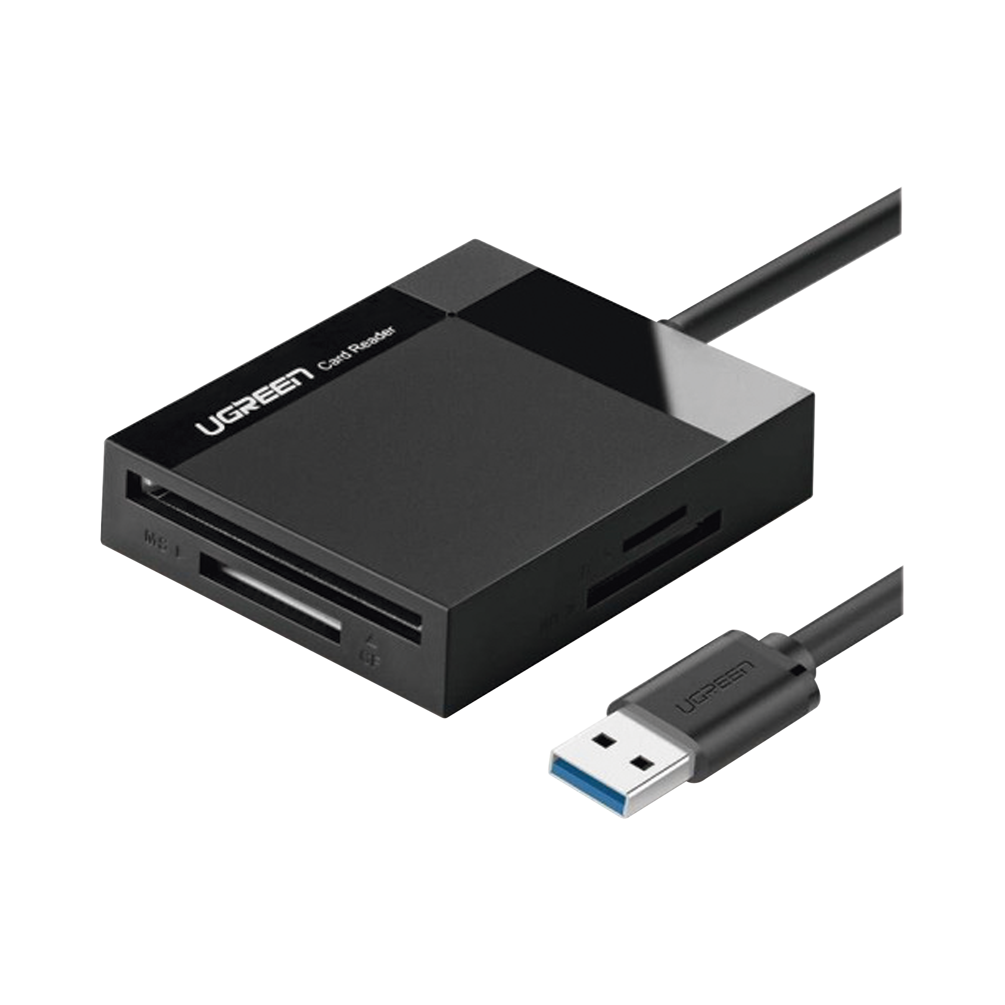 UGREEN Card Reader 50cm 30333 External USB 3.0 All-in-One Card Reader — 3