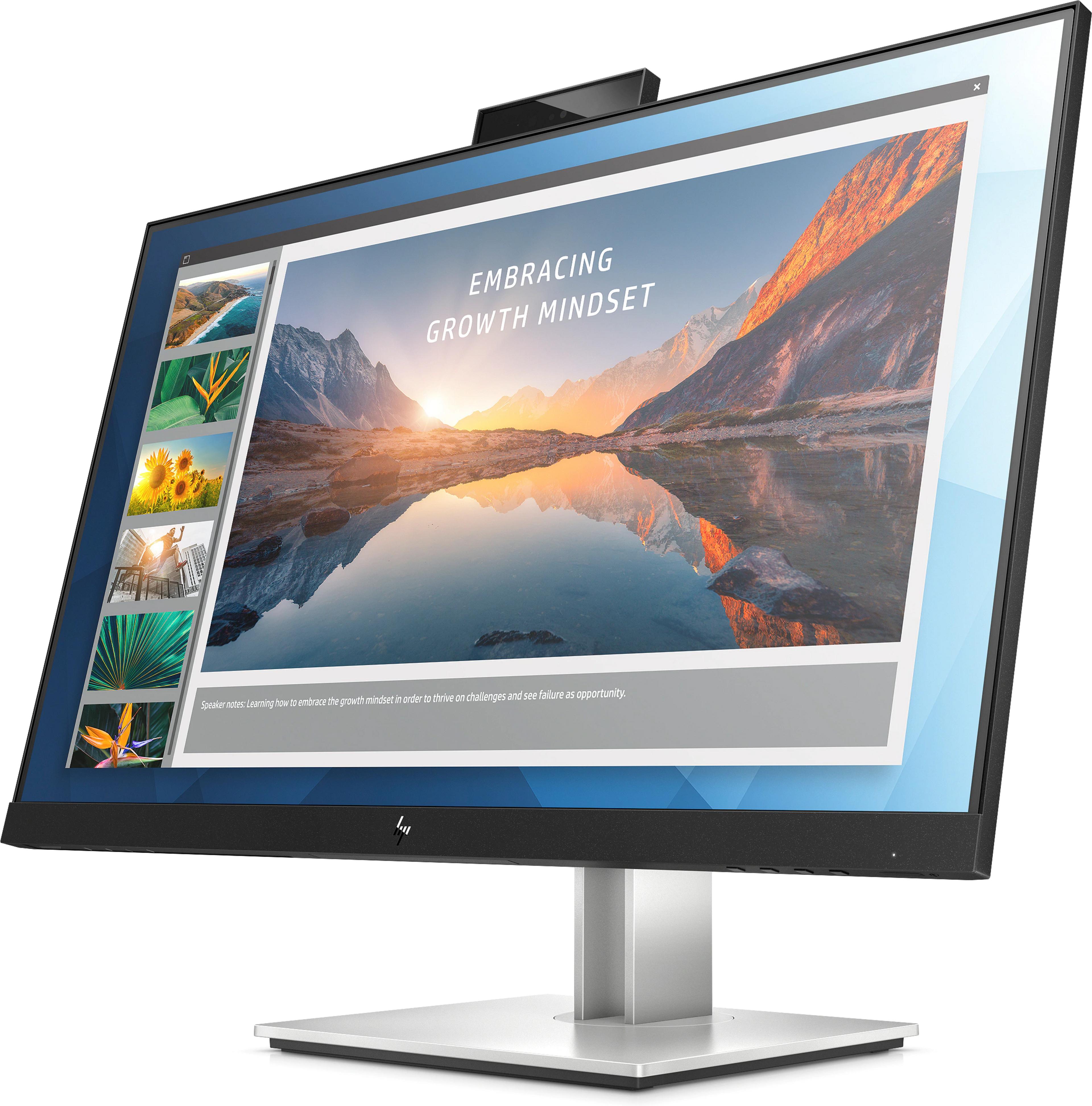 HP E24d G4 6PA50A4 23 5ms Full HD IPSWLED IPS Pro series monitor 90° rotateUSB-C Docking Station Web Cam — 3