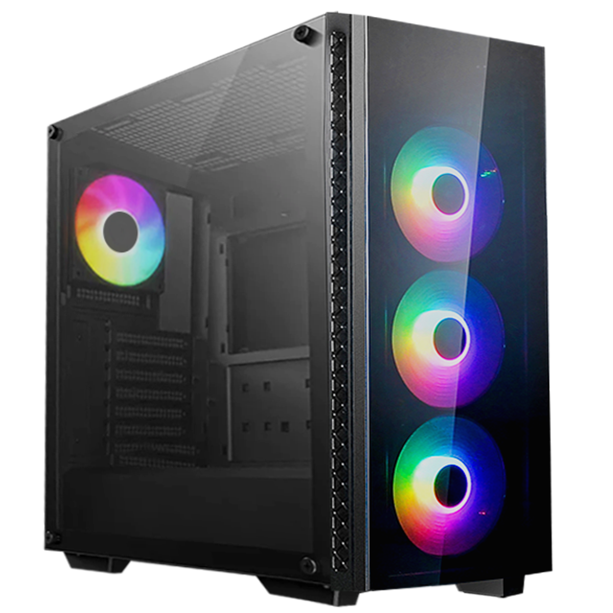 PC case DeepCool MATREXX 50 MESH RGB 4F MID Tower without power supply ATX — 4