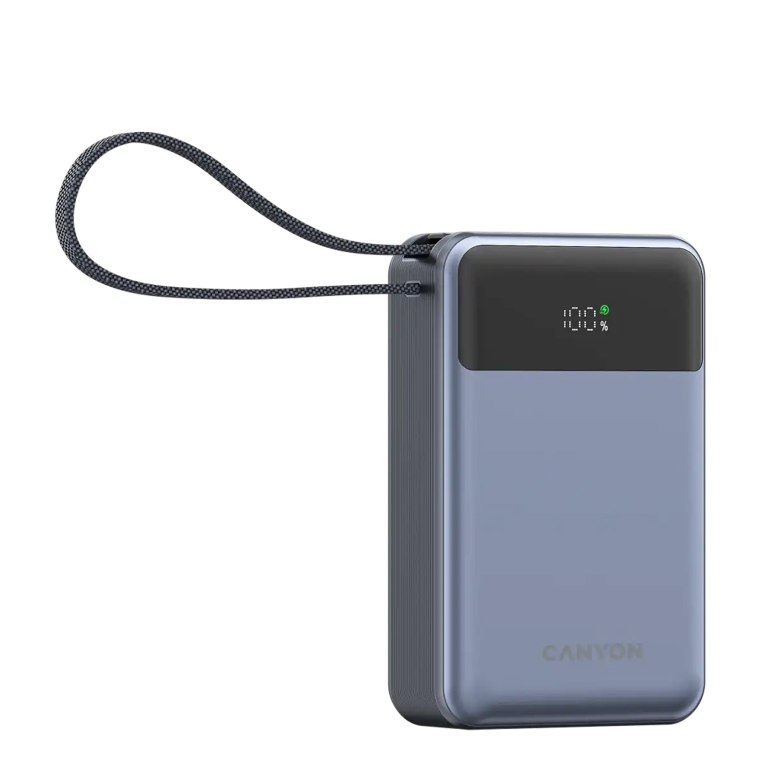 Power bank CANYON OnPower 600 20000mAh Bulit-in Cable PD 65W CNS-CPB600DG — 2