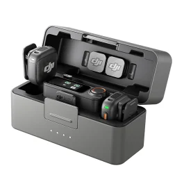 Wireless microphone DJI Mic 3 2 TX 1 RX Charging Case for iPhone Camera Android Ultralight — 2
