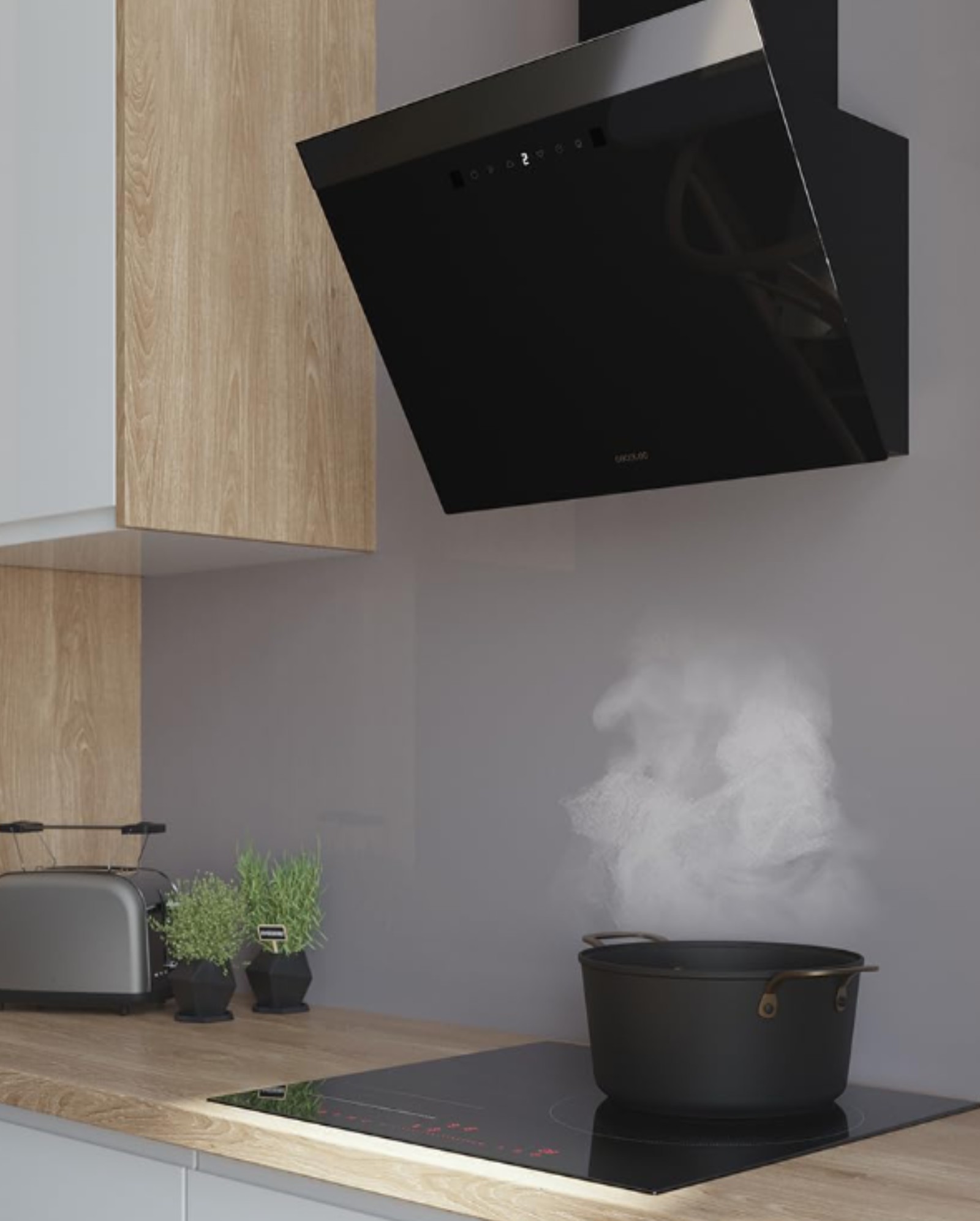 Герметичный шкаф CECOTEC Bolero Flux DT 606500 Glass A — 5