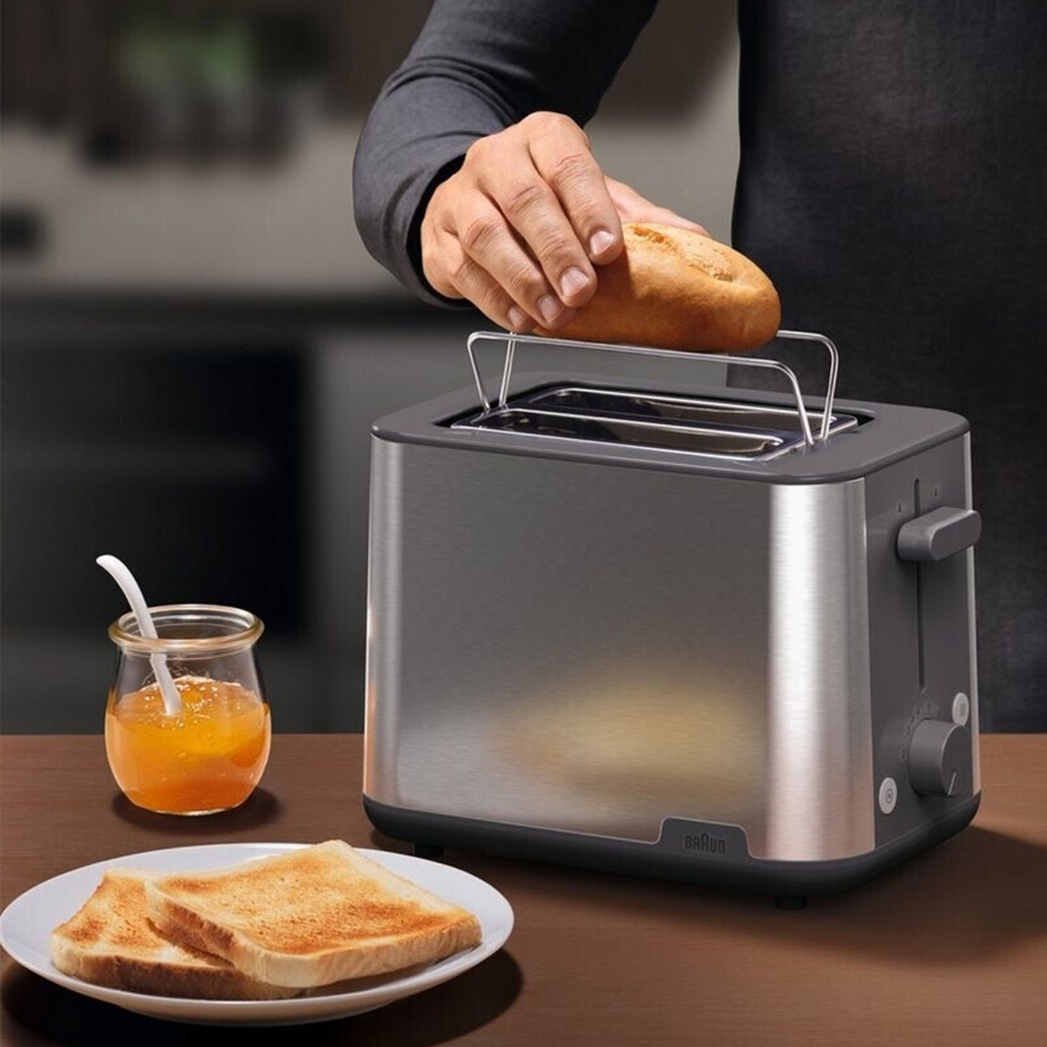 Toaster Braun HT1510GY PurShine — 8