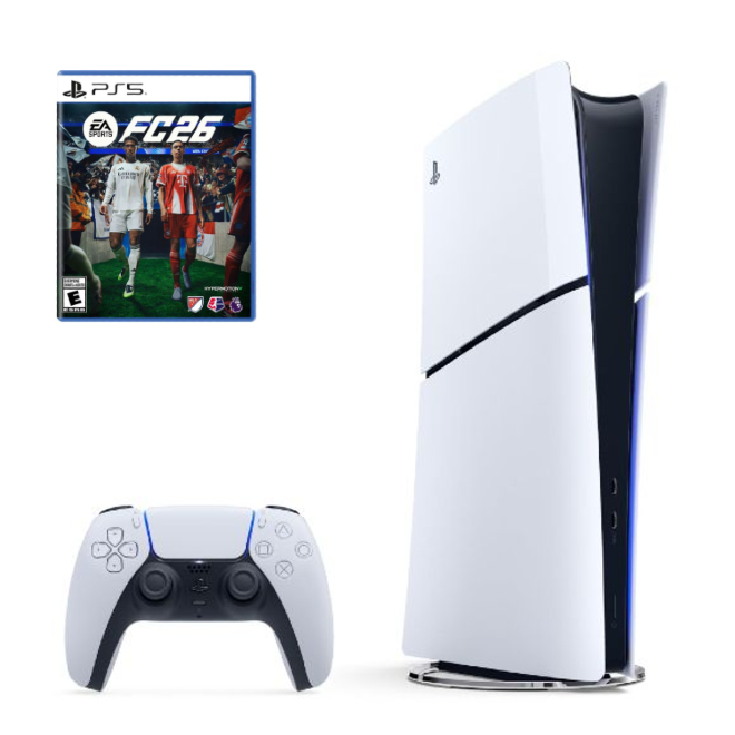 PS5 Slim Digital Edition+FiFa 26