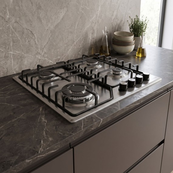Hob 6040L INOX — 2