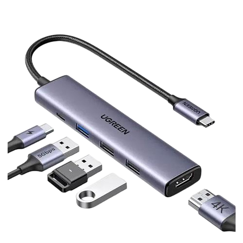 Hub UGREEN Revodok Hub 5-in-1 — 2