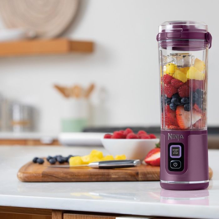 Ninja BC151EUPR Portable Blender Cordless — 12