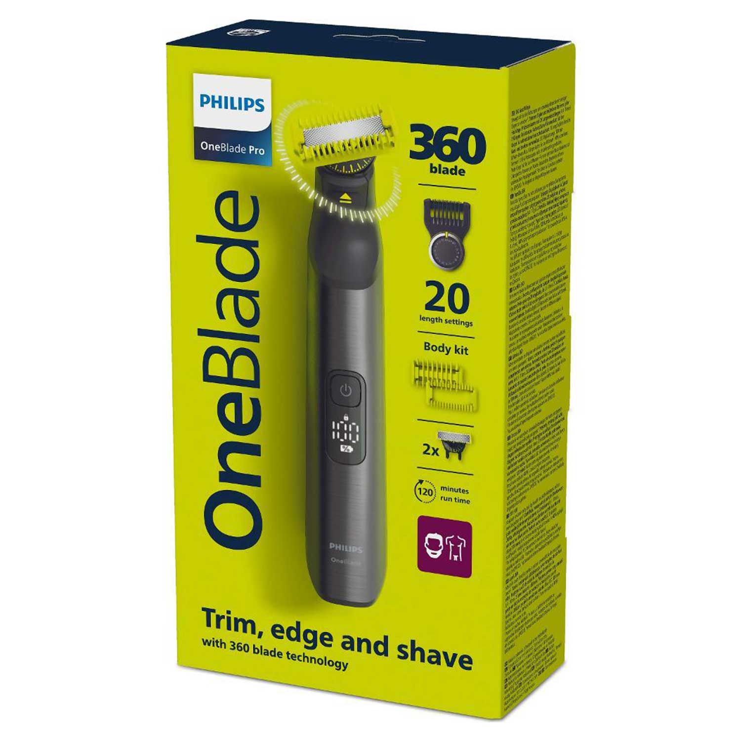 Face groomer Philips QP6552 15 ONE BLADE — 4