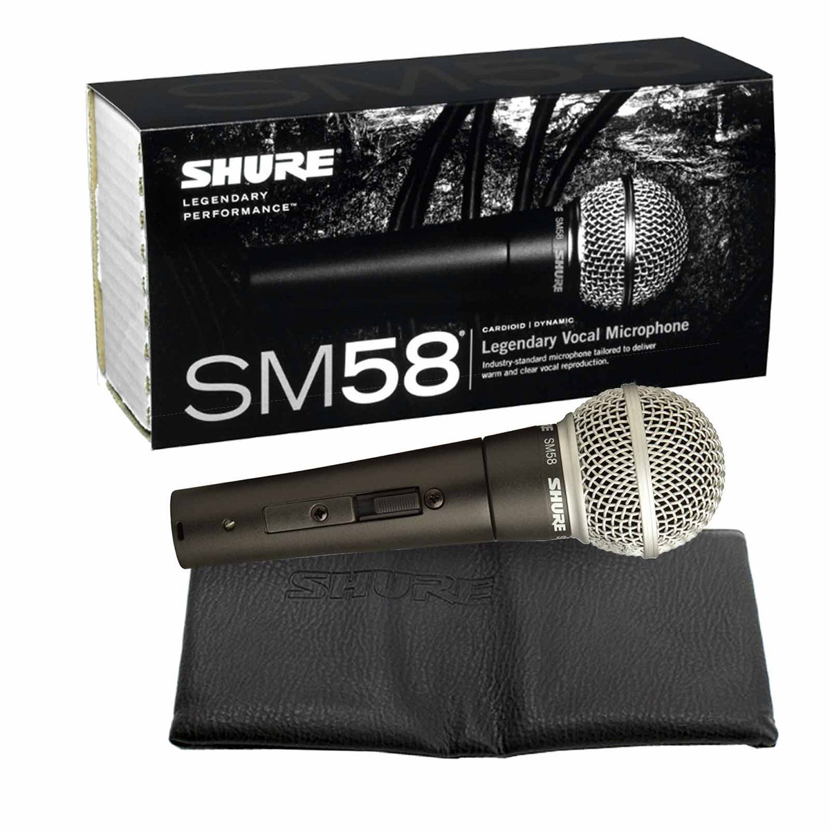 Shure SM58SE Microphone with ON-OFF Switch — 2