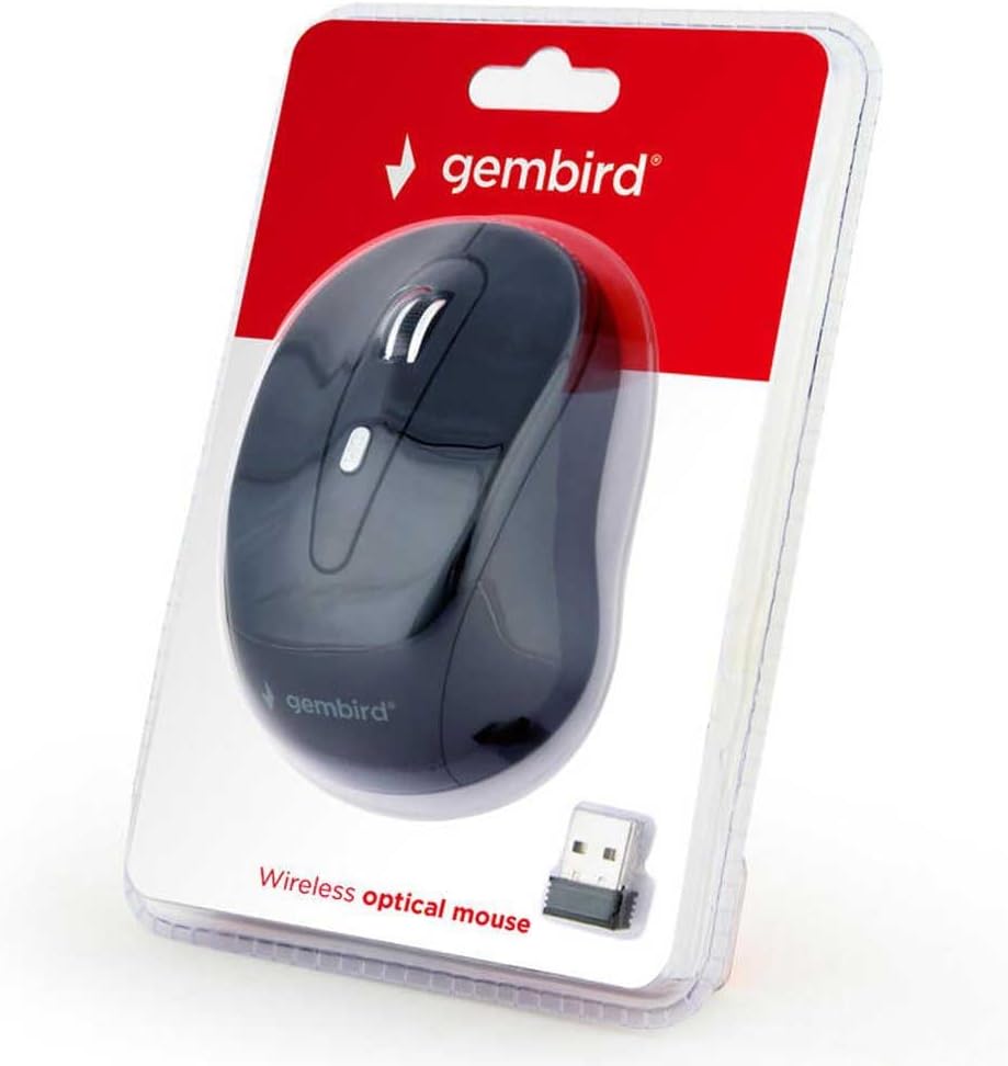 Mouse Gembird MUSW-6B-01 USB Wireless — 3