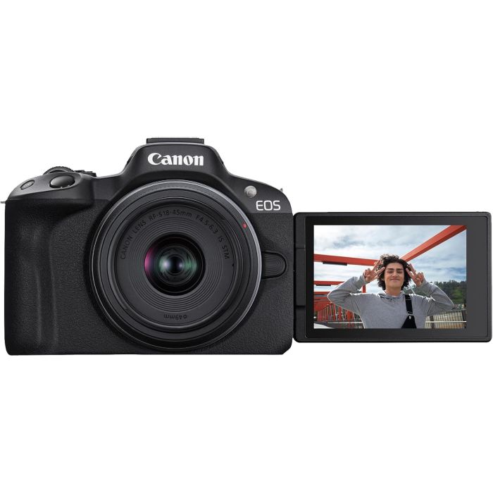 EOS R50 BK RF-S 18-45+RF 75-300 5811C150BA — 5