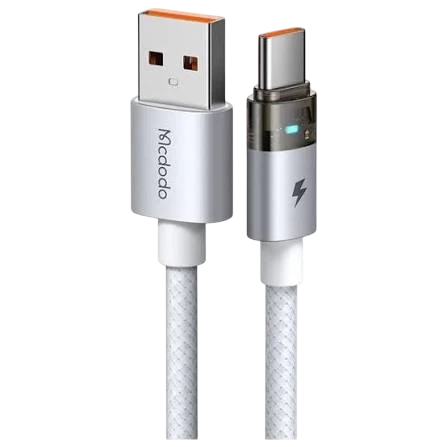 McDodo USB-A to USB-C Trsp Cable with Light CA-6892
