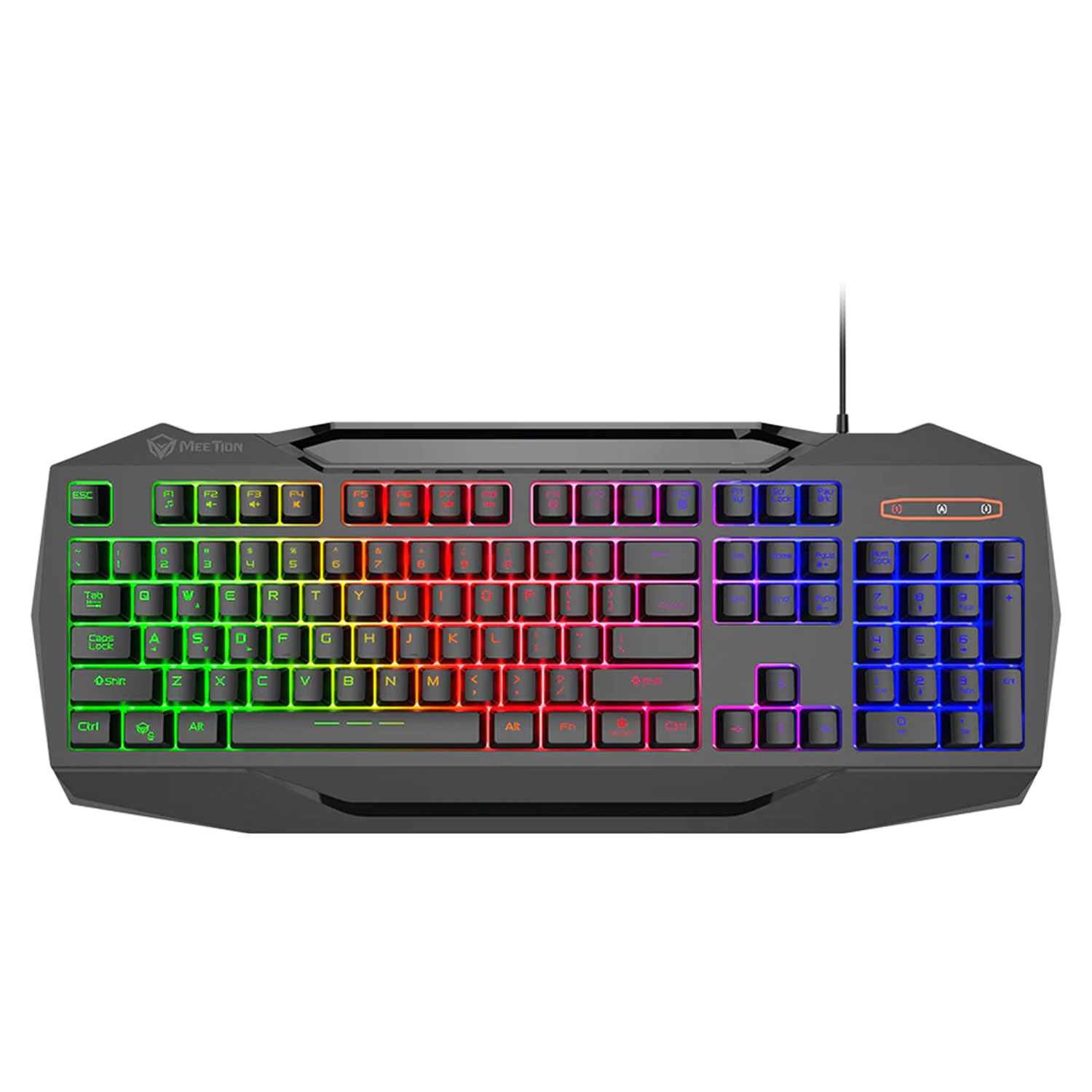 Keyboard MEETION Keyboard Mouse and Headset Witch Mouse Pad Gaming Kit RU MT-C490 — 2