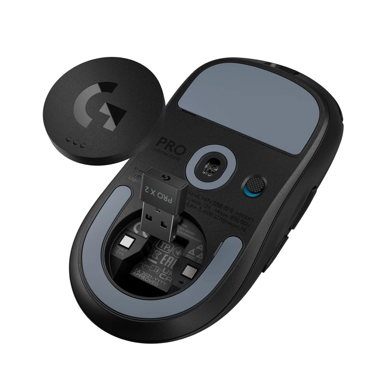 Mouse Logitech G PRO X SUPERLIGHT WIRELESS GAMING BK L910-006630 — 5