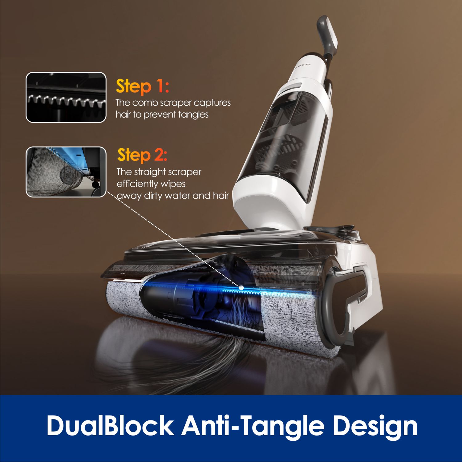 Vacuum cleaner wireless TINECO FLOOR ONE S6 STRETCH PRO FW422700RU — 8