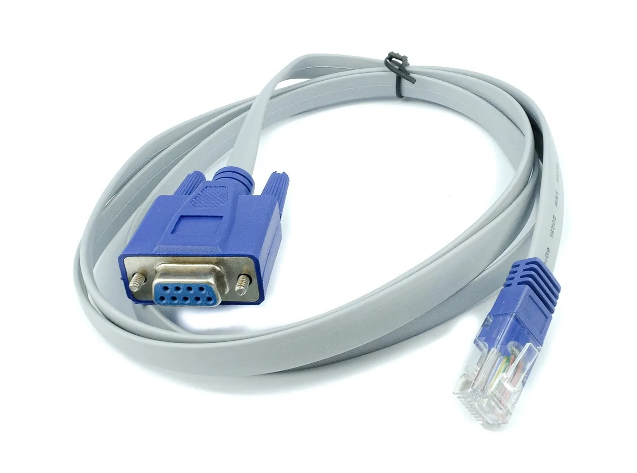 Cable DB9F-RJ45 L= COM to RJ45
