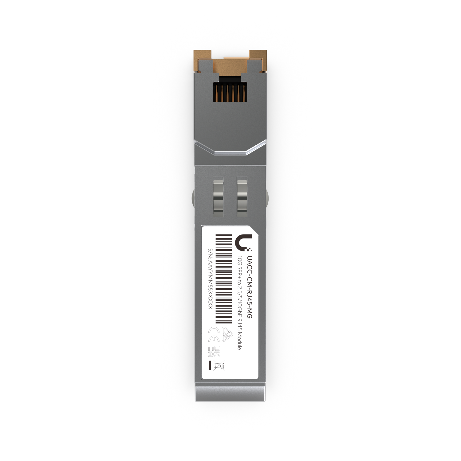 SFP-модуль UBIQUITI UACC-CM-RJ45-MG SFP+ to RJ45 1 2.5 ps — 3