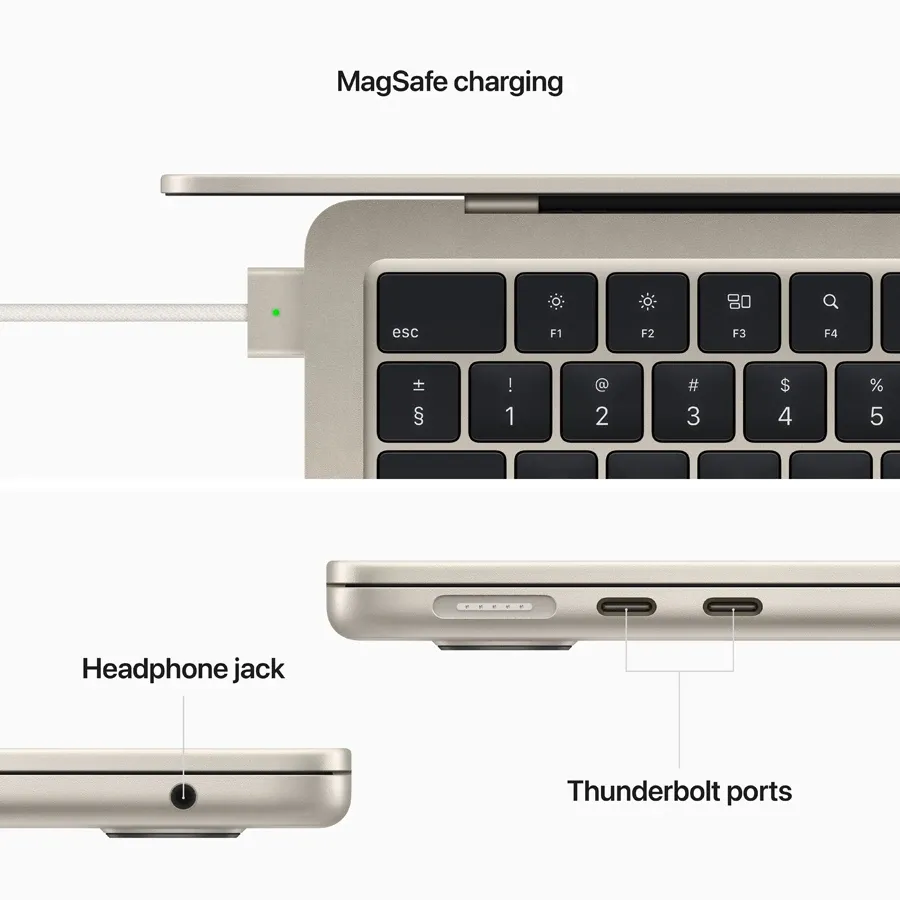 Ноутбук Apple MacBook Air M2 MacBook Air 13 дюймов (M2, 2022) — 7
