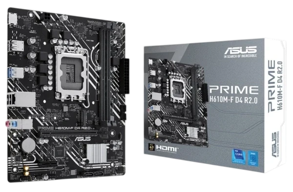 PRIME H610M-F D4 i3-12100 DDR4 SSD — 4