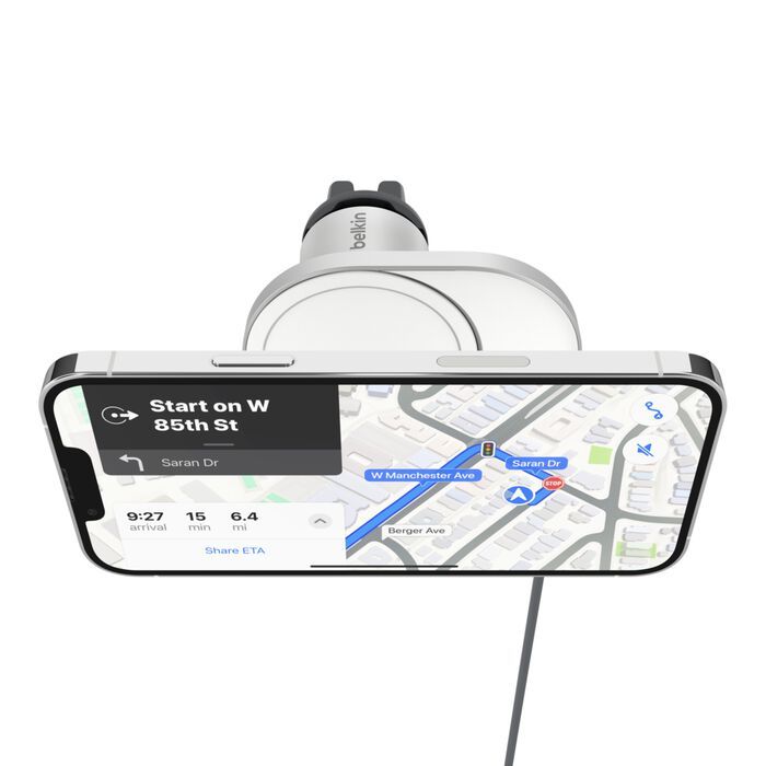 Belkin Qi2 15W Car Vent Mount WIC008BTGR-NCV2 — 4