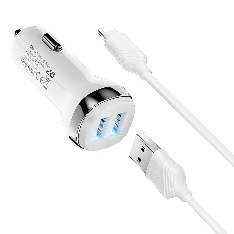 Hoco Car Charger Z40 — 4
