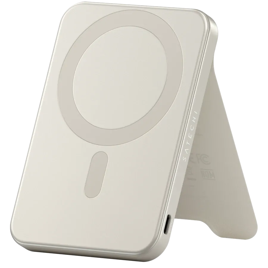 SATECHI Qi2 5K Magnetic Power Bank with Stand Power Bank — 6