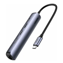 Hub UGREEN USB-C to 2xUSB 3.0+HDMI+RJ45 10919 — 2