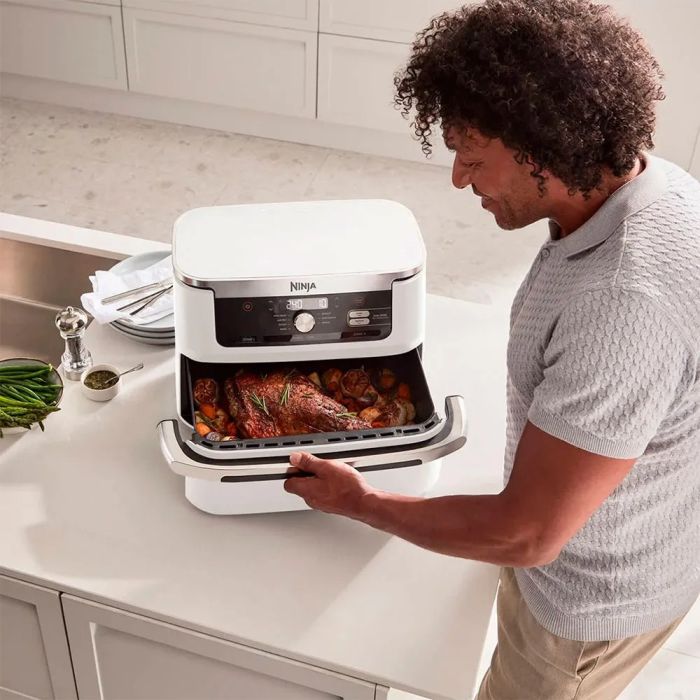 Ninja AF500EUWH Air Fryer Foodi FlexDrawer Food Dual Zone 10 L N — 7